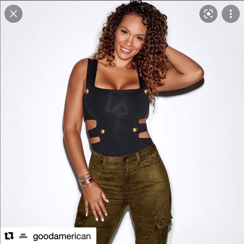 Good American The Center Cage Bodysuit Size 4